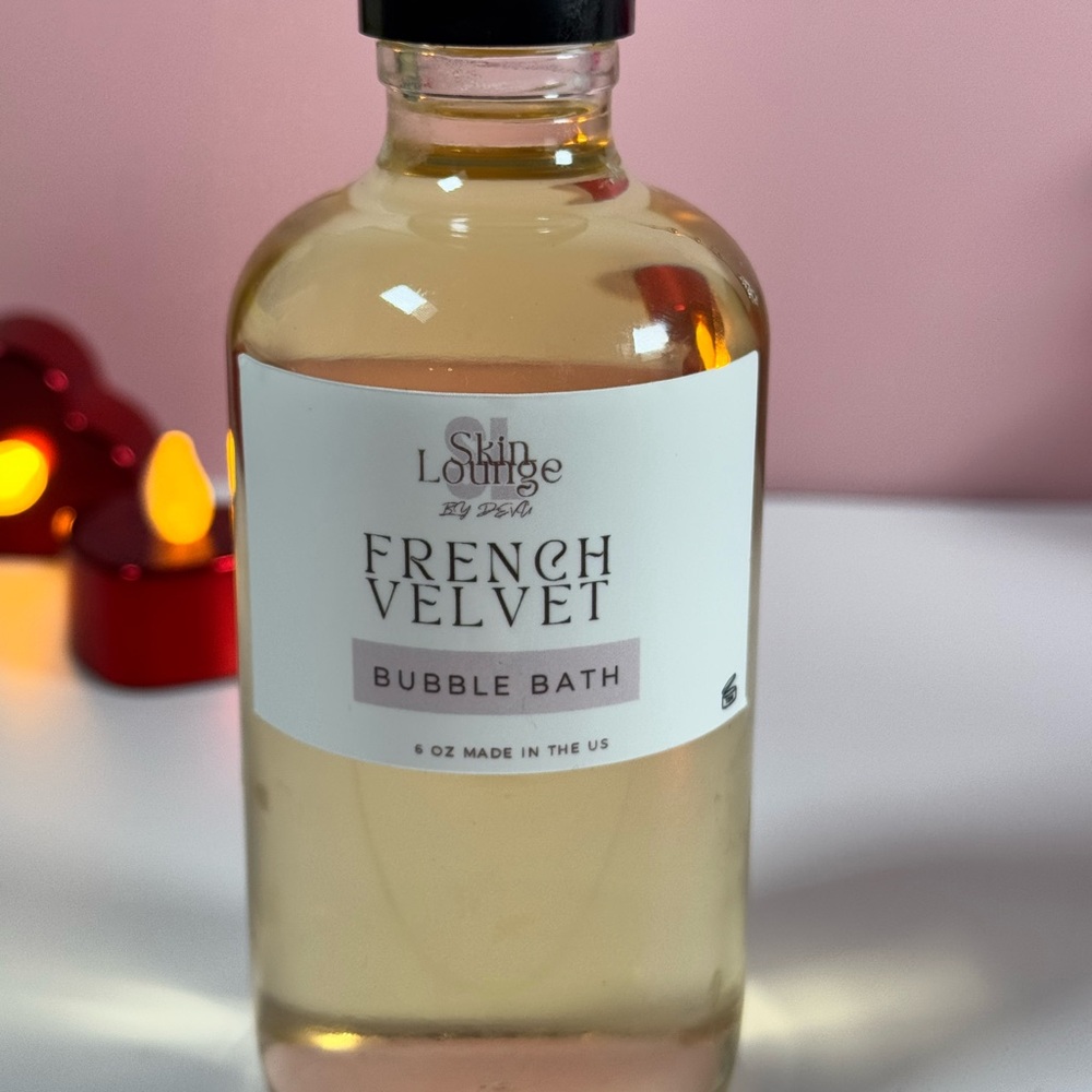 French Vanilla Bubble Bath- vegan non toxic 6oz
